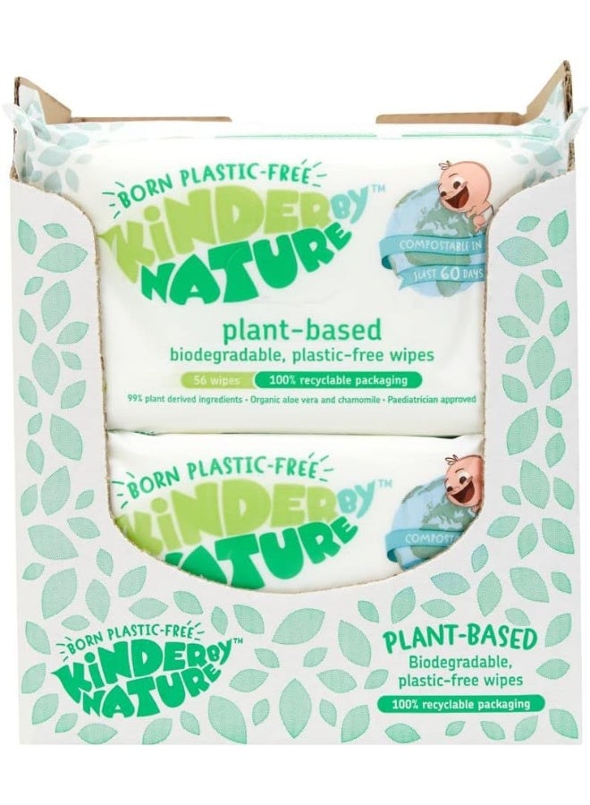 Jackson Reece, Kinder by Nature Plant-Based Wipes - 12 Pack - Image 1